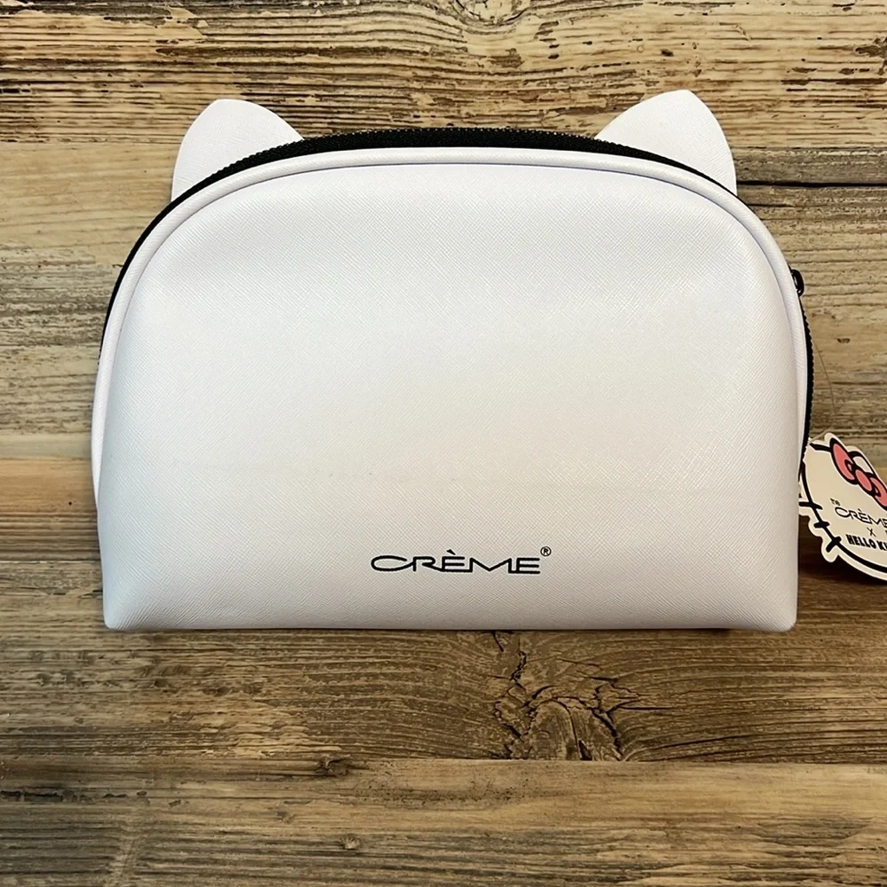 Hello Kitty x the Creme Shop Make Up Cosmetics Bag NWT!